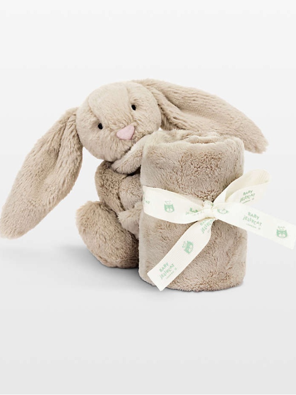 NWT Jellycat Bashful Beige Bunny Baby Security Blanket